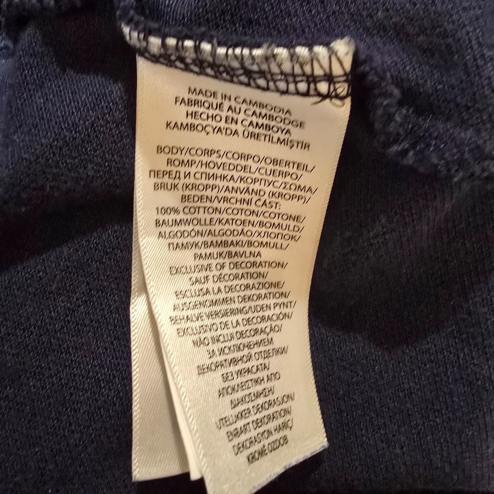 Polo Ralph Lauren Men's 100% Cotton Navy 2 Button Short Sleeve Polo Shirt Sz 4XB - Picture 7 of 7